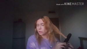 Укладка на удлиненное каре .Я пыталась