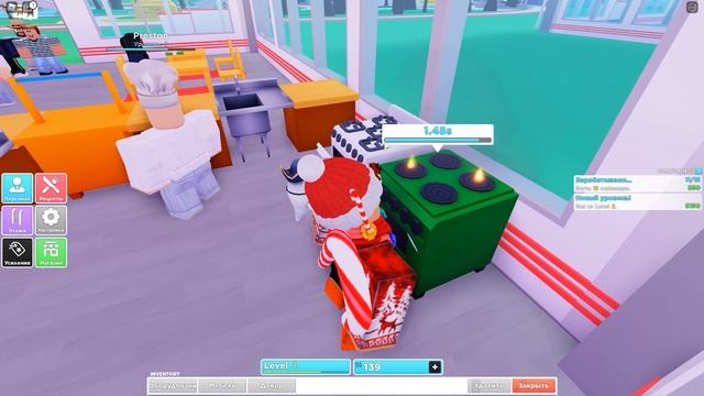 ОТКРЫЛ СОБСТВЕННЫЙ РЕСТОРАН! | Roblox My Restaurant #1 | Роблоксер Альберт смотреть онлайн