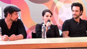 Debate - Meu País (Cauã Reymond, Débora Falabella e Rodrigo Santoro)
