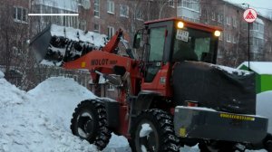 Уборка снега в Урае