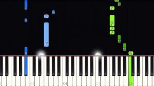 Naruto Shippuden OP 5 - Hotaru no Hikari - EASY Piano tutorial