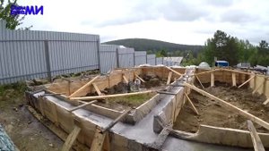 =Строим БАНЮ подпиЩику. День8-9. ФУНДАМЕНТ для БАНИ.=