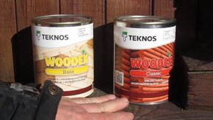 Teknos Woodex Base и Teknos Woodex Classic - краски, декоративные лессирующие пропитки для дерева
