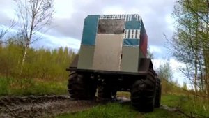 4х4 Покатушки на рыбалку. Вездеход