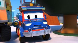 ХЭЛЛОУИН: Кран ПРИЗРАК! | Супер Грузовик | Car City World App