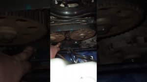 ВАЗ 2114 два 21124 замена помпы