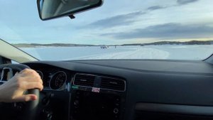 Тест новых шин Michelin X-ice snow в Умео (Швеция)