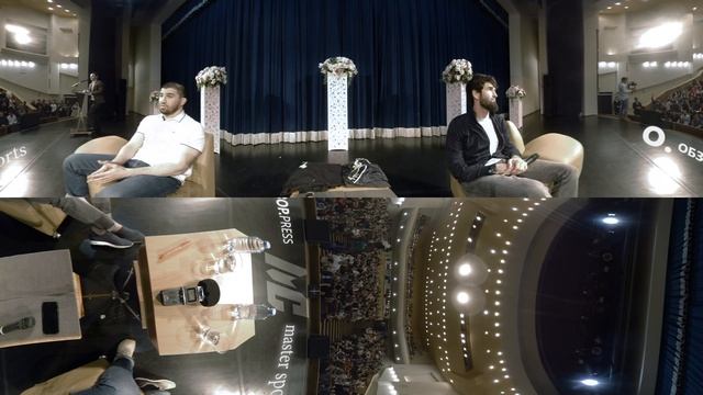 Забит встретил своего соперника. Хабилов и Магомедшарипов - семинар в формате VR смотреть онлайн