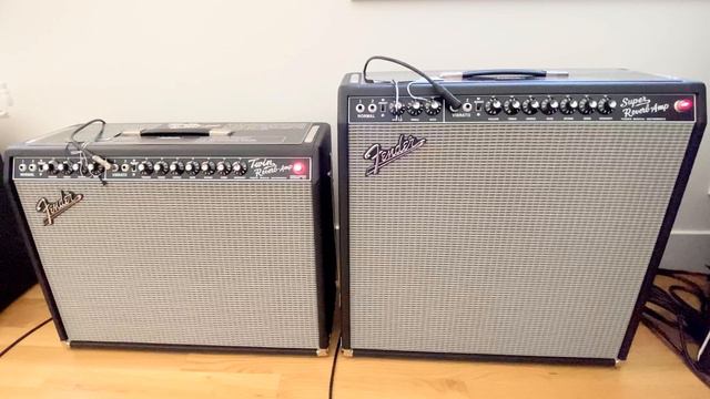 Fender 65 Twin Reverb VS Fender 65 Super Reverb | Mark Bouras смотреть онлайн