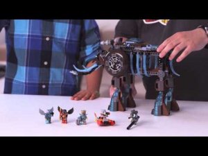 Lego Chima 70145 Maula's Ice Mammoth Stomper - Lego Speed build