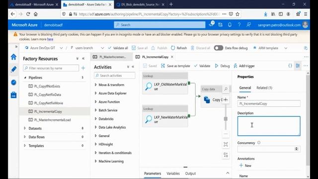 Azure Data Factory - Azure DevOps GIT Integration смотреть онлайн