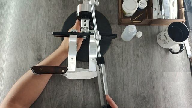 Заточка фултанга работы Виталия Салмина. Сталь AUS8. Пара ножей на продажу. TSPROF K03 Pro. смотреть онлайн