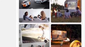 Светодиодный портативный мини проектор BYINTEK K9 Full HD 1080P