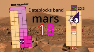 Dateblocks band mars 18