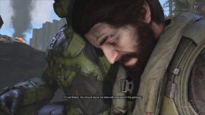 Master Chief has an Emotional Bro Moment with the Pilot - Halo Infinite