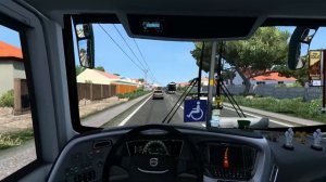 VOLVO BUS BROKE DOWN IN A TRAFFIC ETS2 1 48