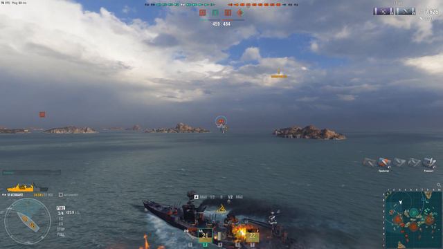 Game Moments/Лучшие игровые моменты/ Игры World of Warships