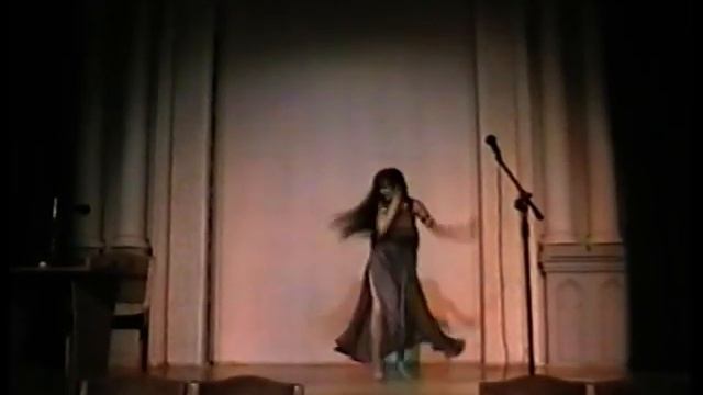 Актриса Юлия Сак. Танец Горгоны Медузы.