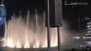 Dubai water dancing color Fountain Show | World greatest dancing fountains|Burj Khalifa water dance
