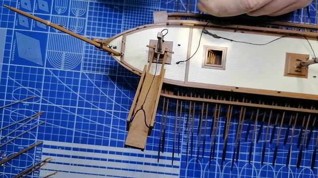 Римская трирема, сборка пластиковой модели, часть 11 смотреть онлайн