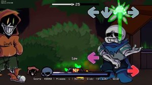 FNF DustSwap: Lost Brothers song UnderSwap Sans VS DustSwap Papyrus