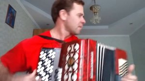 Невеселая песня моя (cover) на баяне.
