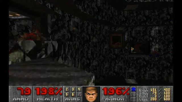 2002 A Doom Odyssey 10th anniversary edition E4M4: Disreputable Stronghold (100%) смотреть онлайн