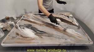 Набор №104. Обновить старую столешницу. Эпоксидная смола Metally epoxy 1:1