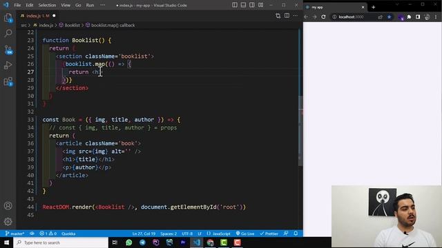 List in React js Developing , React Js for beginners , React , JS , Html , Css , Php?️?