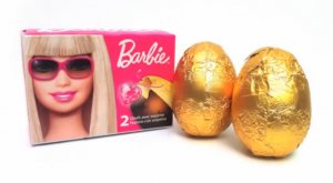 2 Сюрприз Шоколадных Яйца Барби Игрушки 2 Surprise Eggs Barbie Toys Unboxing