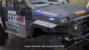 #1925. Lada 4x4 Niva with Axles from UAZ [RUSSIAN SUPER AUTO]