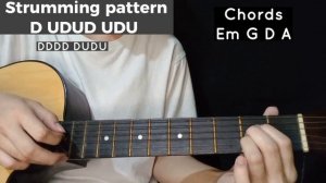 Those Eyes - New West (Guitar tutorial / Only 4 Chords)