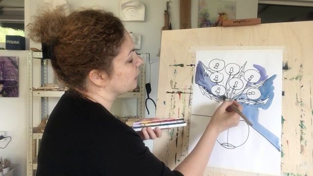 МК Натюрморт с одуванчиками смотреть онлайн