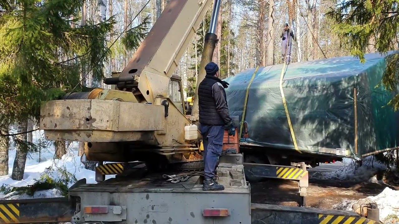 Новое старое видео 2)Старенький автокран исполняет смотреть онлайн