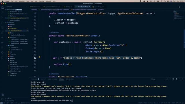 Intro to Entity Framework Core 5 - New features