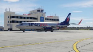Архангельск - Нарьян-Мар | SmartAvia | Zibo 738 | ULAA - ULAM | X-Plane 12.1.0 RC1