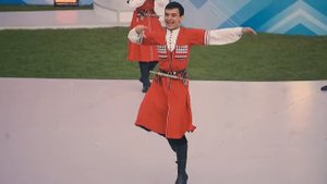 «У подножия Эльбруса», исп. ансамбль "Къарча".