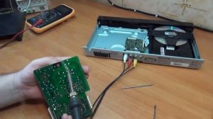 Ремонт импульсного БП  DVD плеера