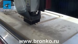Обработка МДФ 18 мм на фрезерно гравировальном станке SV 2030