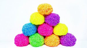 Пирамидка из Шарикового Пластилина с игрушками Герои в Масках МиМиМишки Щенячий Патруль