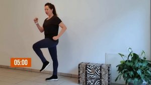 Делай так каждый вечер и спи крепче. Вечерняя ходьба под спокойную музыку. 1100 шагов за 10 мин.