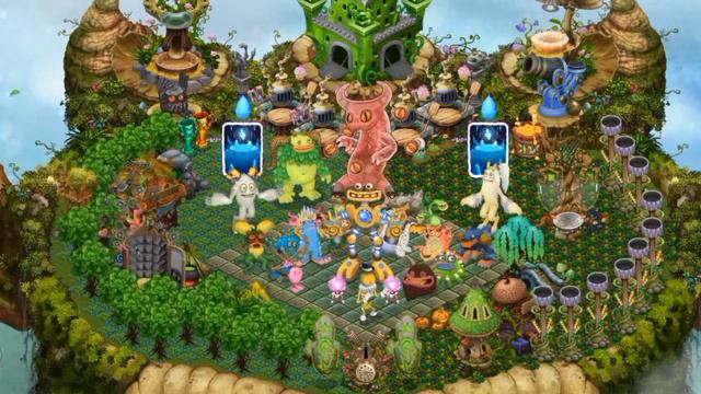 как вывести всех монстров на острове растений гайд | My singing Monsters смотреть онлайн