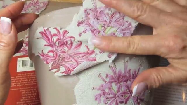 How to Decoupage and Weather proof a Clay Pot смотреть онлайн