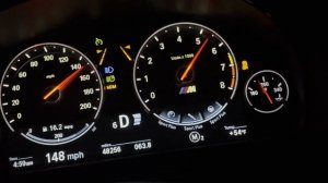 F85 BMW X5M 90-160 MPH