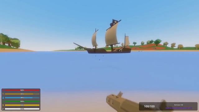 Пиратские корабли в Unturned! Моды #8 смотреть онлайн