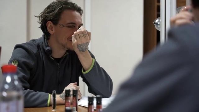 Сергей Полунин/Sergei Polunin. Перед выступлением.