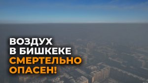 Самый грязный воздух. Бишкек вновь возглавил мировой рейтинг