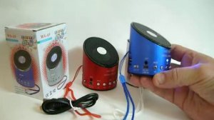 Портативная мини колонка с ФМ радио и MP3 плеером Wster WS A9