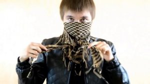How to Tie a Shemagh (Arafat, Afghan Scarf)