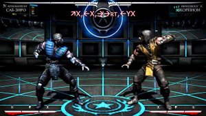 Mortal Kombat X Sub Zero combo guide all variations | Саб зиро комбо гайд все варианты